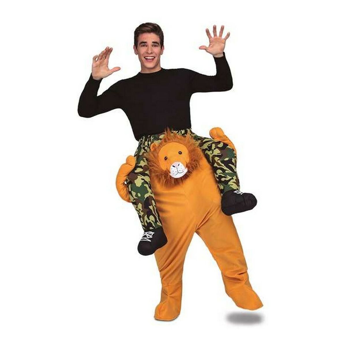 Kostume til voksne My Other Me Løve Onesize